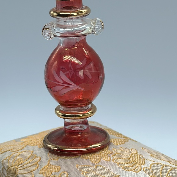 Beautiful Hand Blown Glass Perfume Bottles Made In Egypt. - Picture 2 of 10